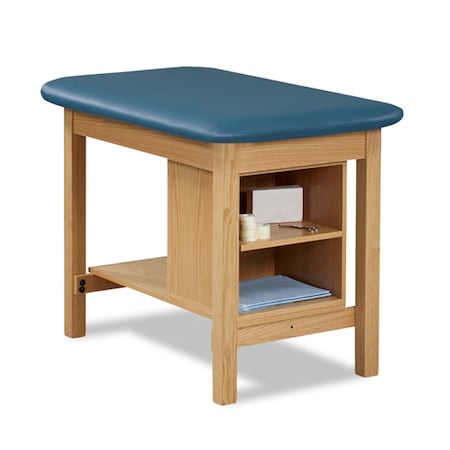 Taping Table With Shelving, Royal Blue